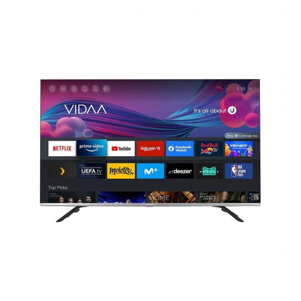 Hisense 55 Inch Smart 4K UHD Frameless TV – A7 Series 55A7KKEN