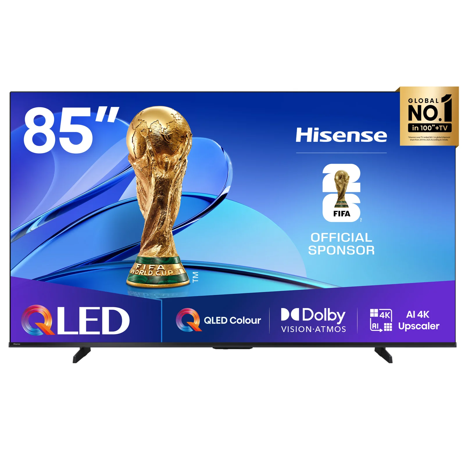 Hisense 85 Inch QLED UHD 4K Smart TV – Q6 Series 85Q6QKEN