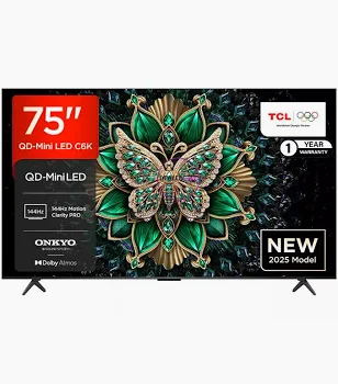 TCL 75 Inch C6K QD-Mini LED Smart TV